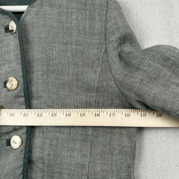 Vintage REHLI TRACHT Women's Linen Skirt Suit 80' Size Medium - Picture 6 of 16